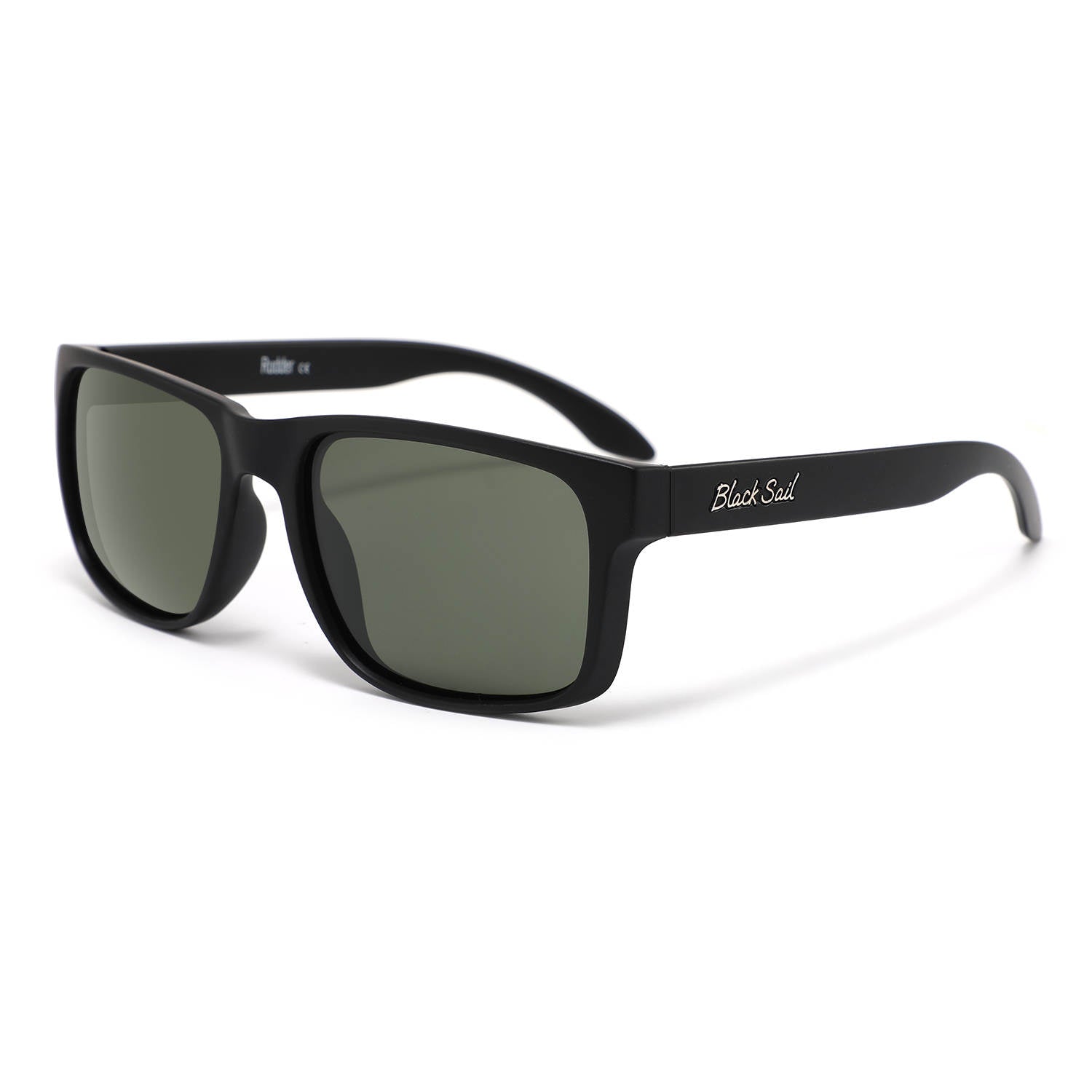 Matte black best sale polarized sunglasses