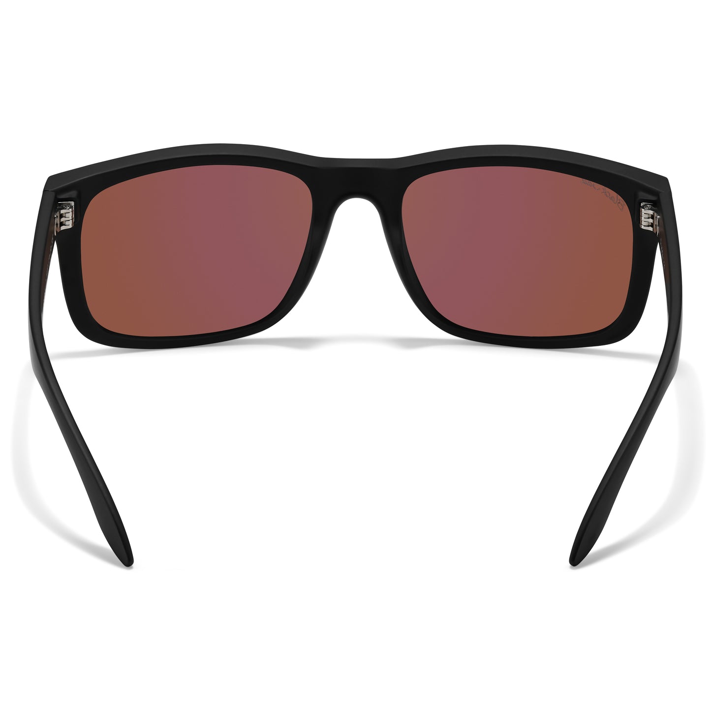 Rudder-Matte Black-Blue Mirror