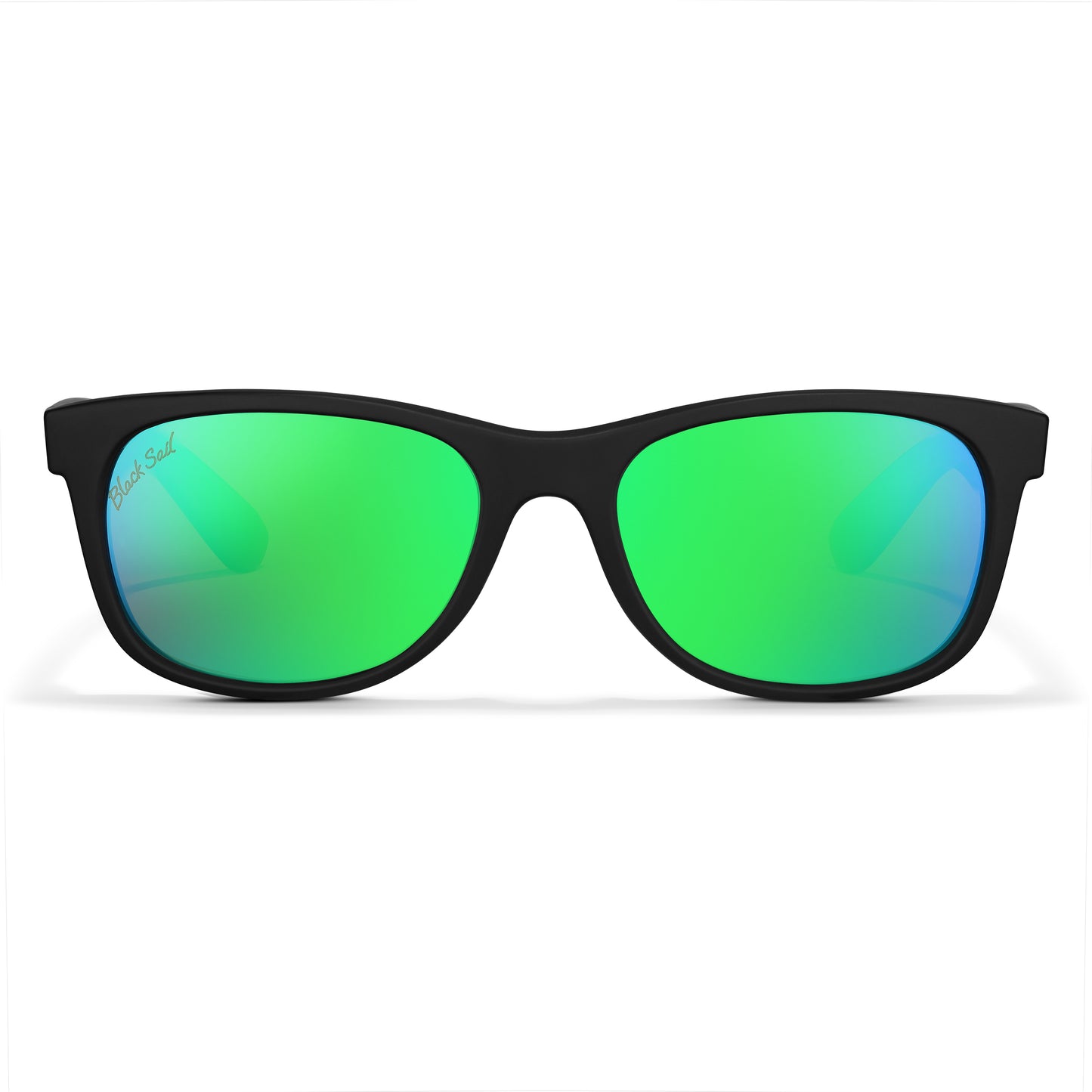 Jib-Matte Black-Green Mirror