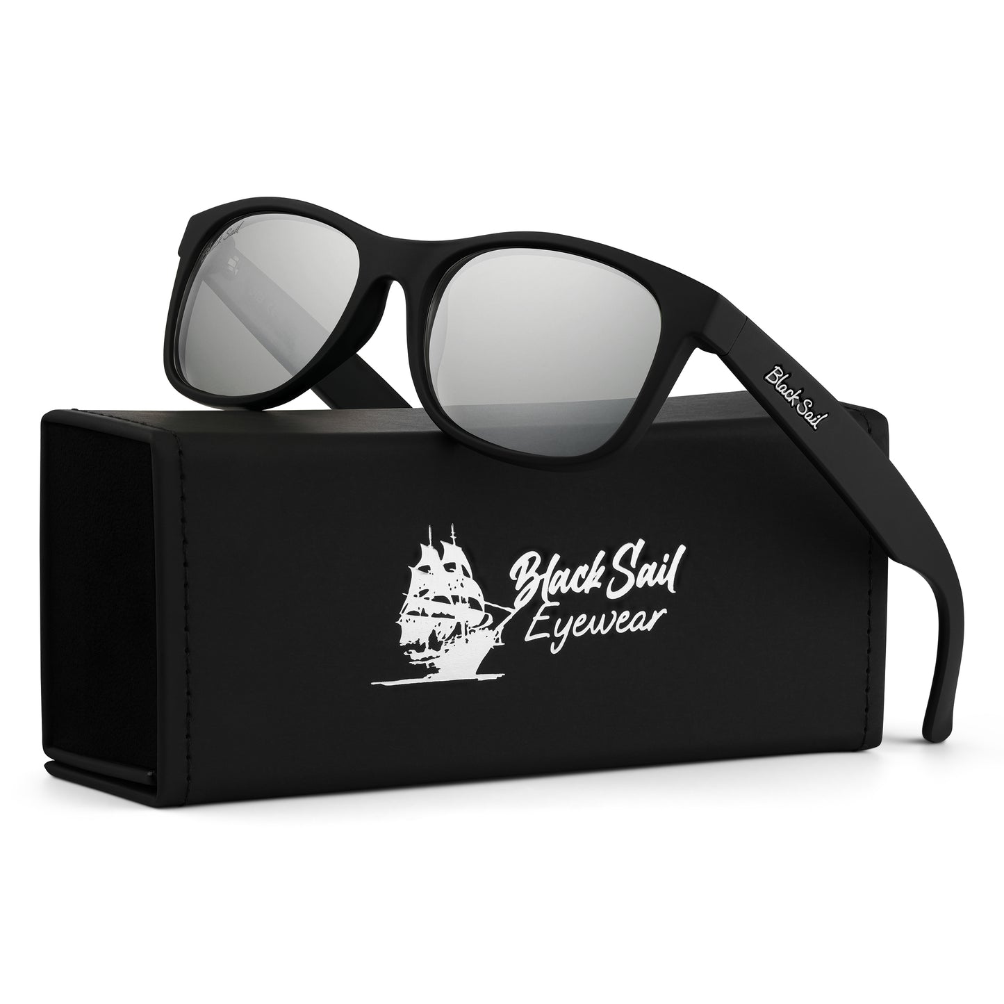 Jib-Matte Black-Silver Mirror