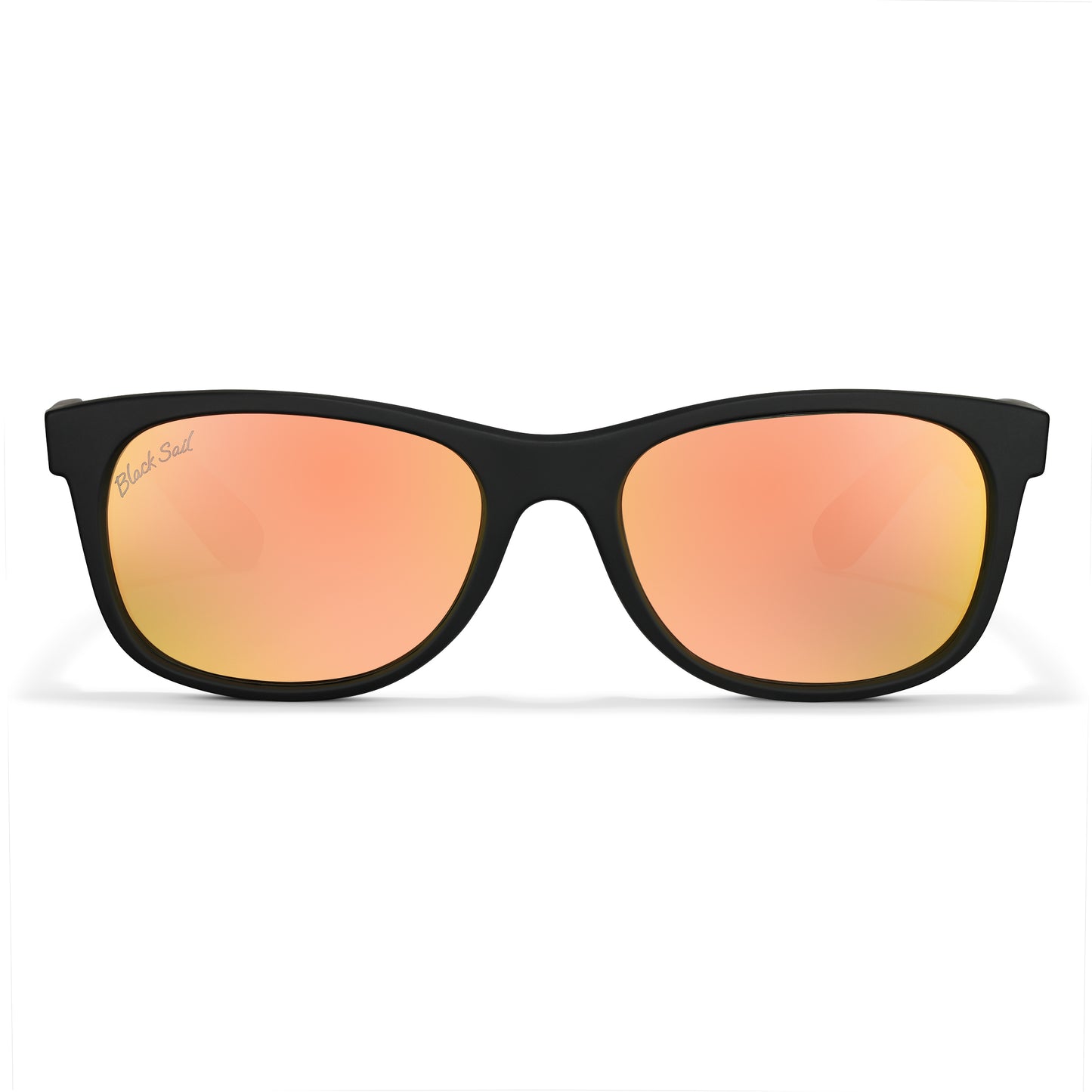 Jib-Matte Black-Peach Mirror