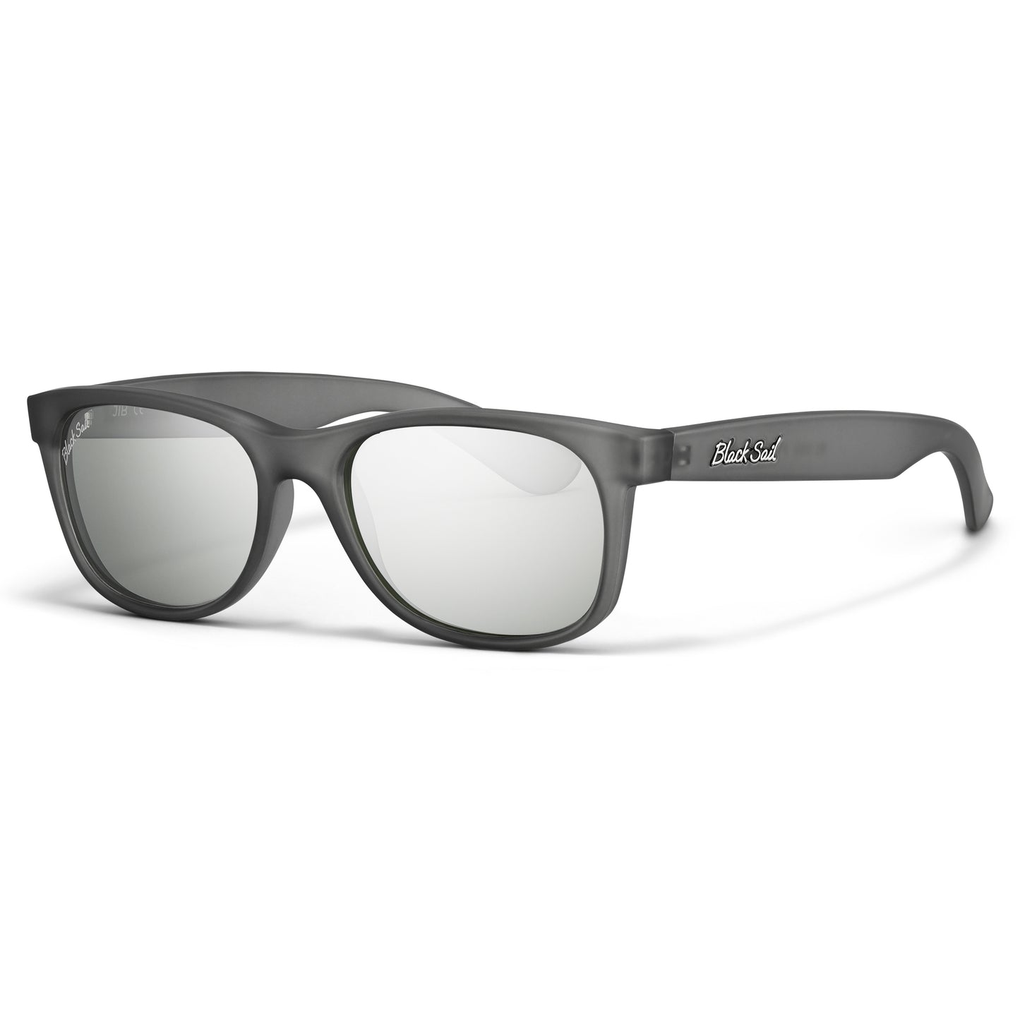 Jib-Matte Translucent Grey-Silver Mirror