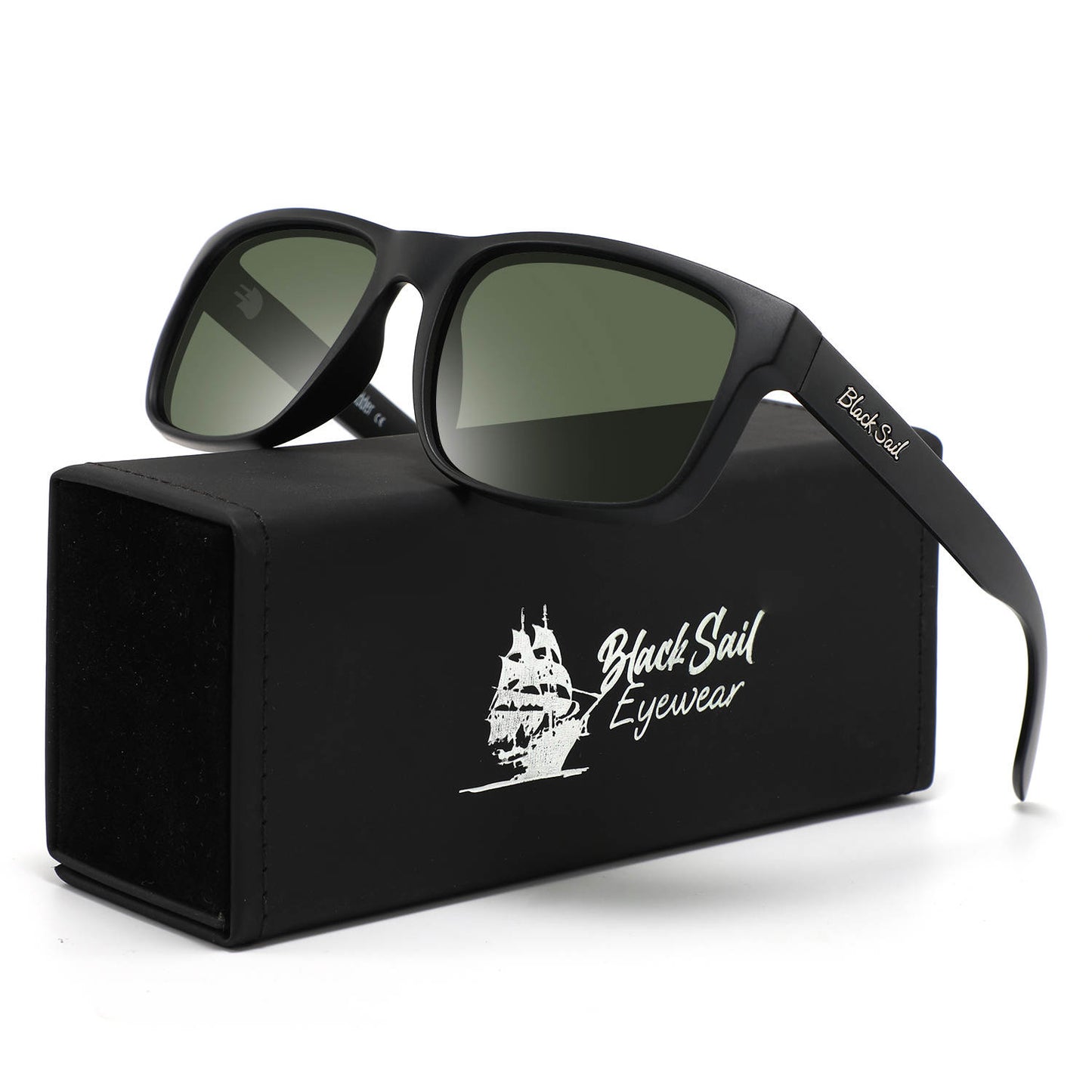 Rudder - Matte Black - Polarized Grey Green