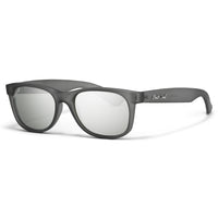 Matte Translucent Grey / Silver Mirror