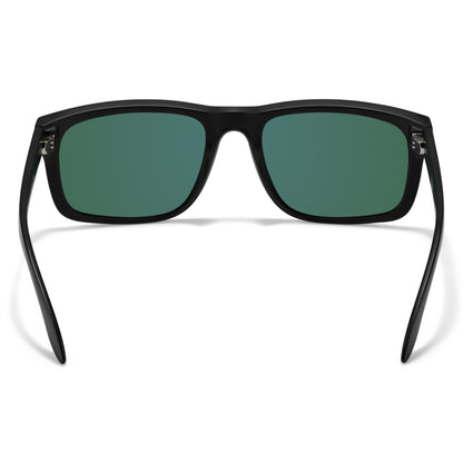 Rudder-Matte Black-Red Mirror