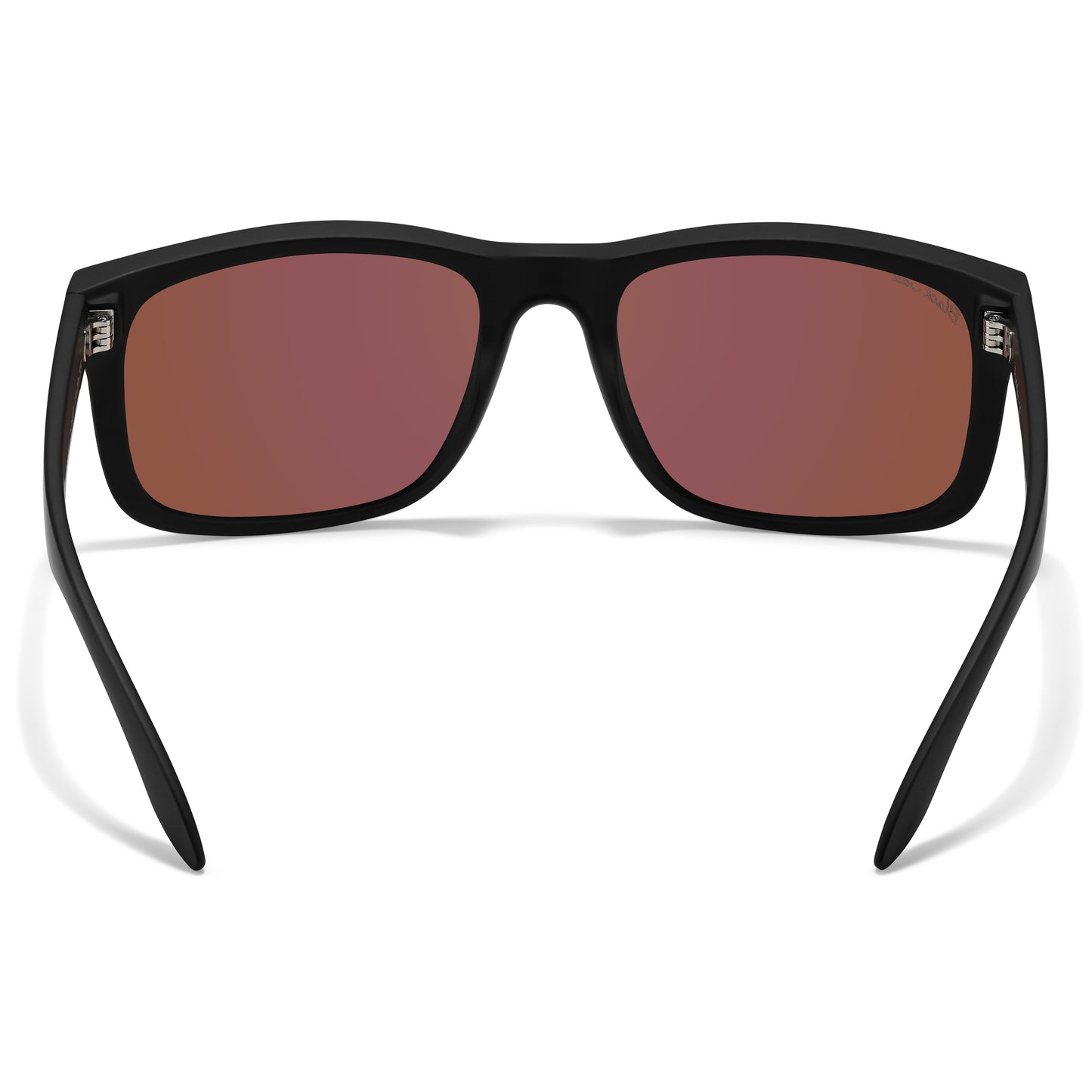 Rudder-Matte Black-Green Mirror