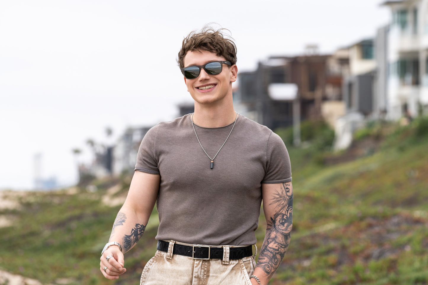 Jib-Matte Translucent Grey-Silver Mirror